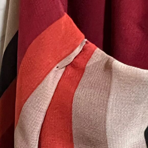 Torrid 1X Chiffon Stripe Double Layer Swing Cami - Picture 7 of 9